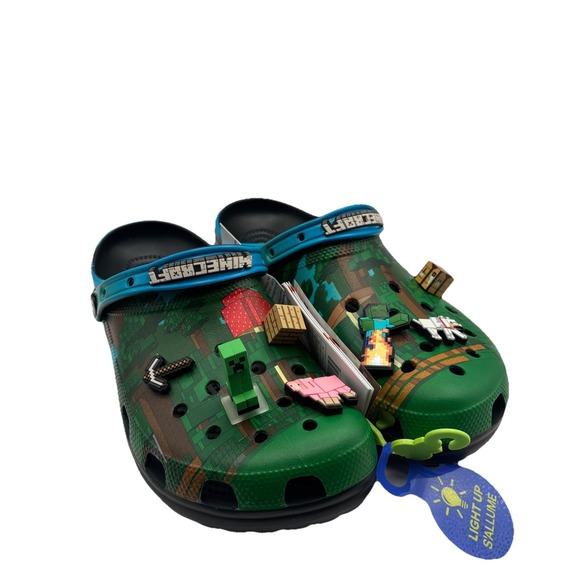 CROCS Shoes - Crocs x MinecraftcClassic Clog 210829-90H - M10/W12‎